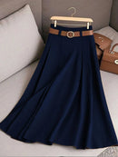 Women's Casual Pleated Skirt