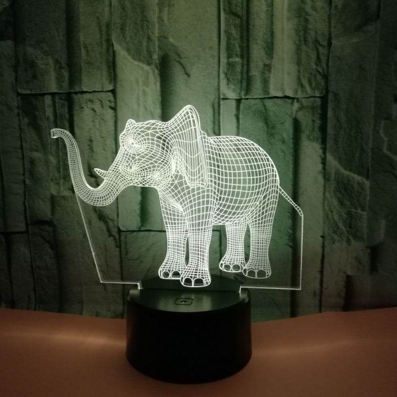 elephant 3D light