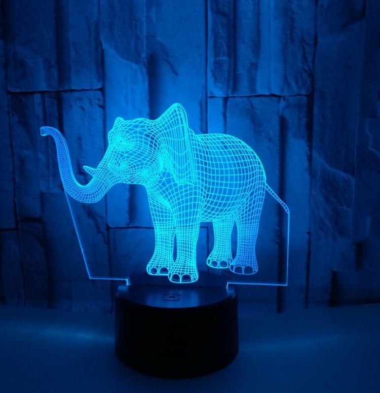 elephant 3D light