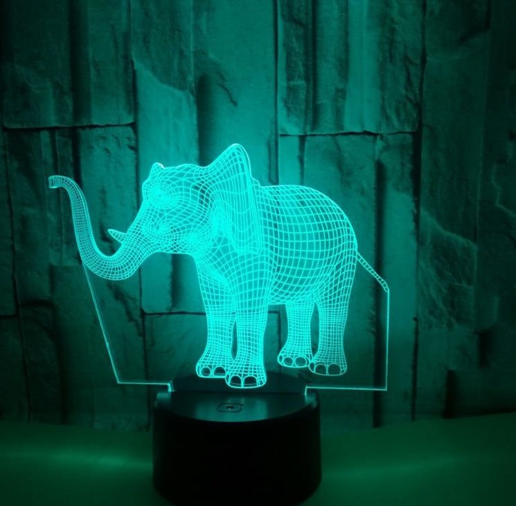 elephant 3D light