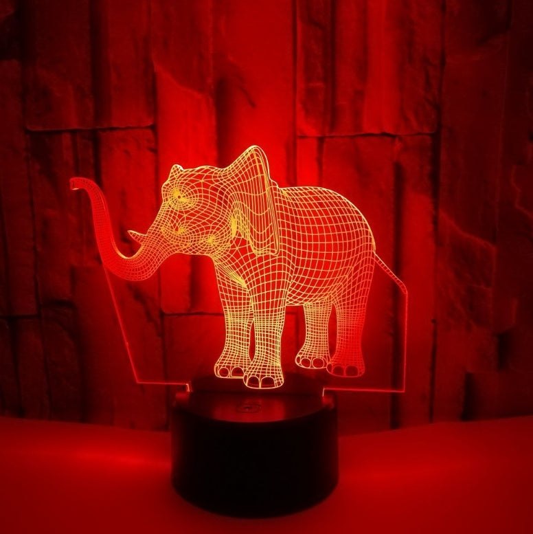 elephant 3D light