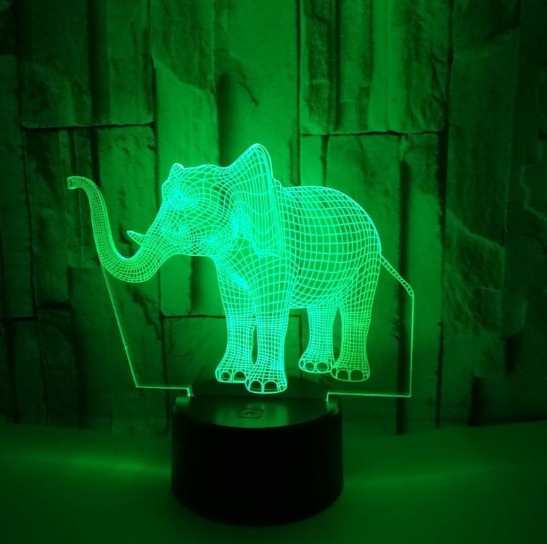 elephant 3D light