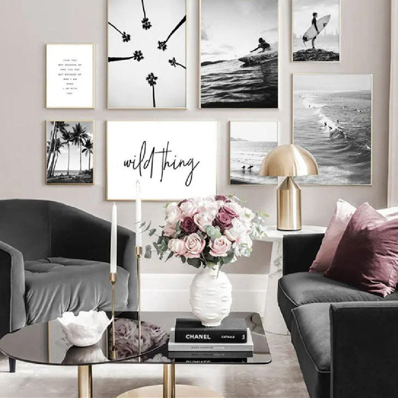 Nordic Modern Black And White