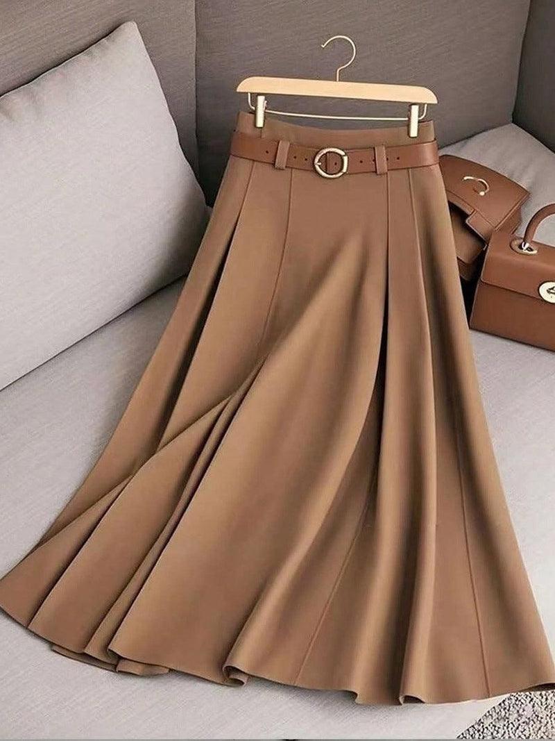 Women's Casual Pleated Skirt