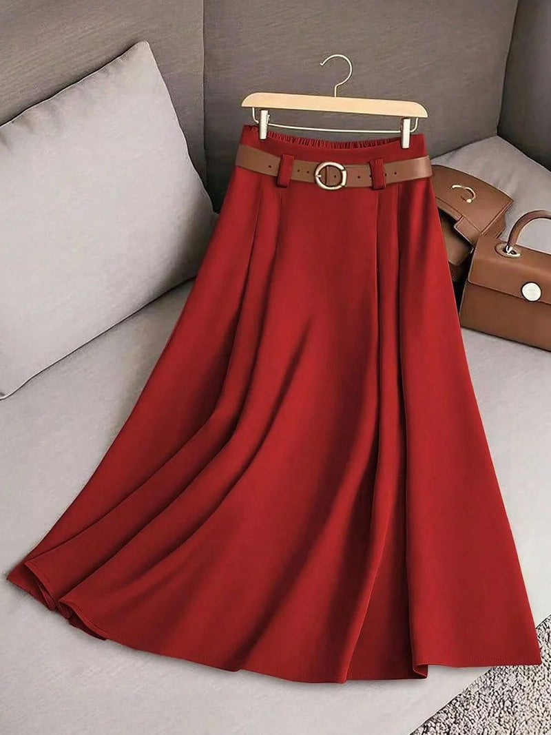 Women's Casual Pleated Skirt