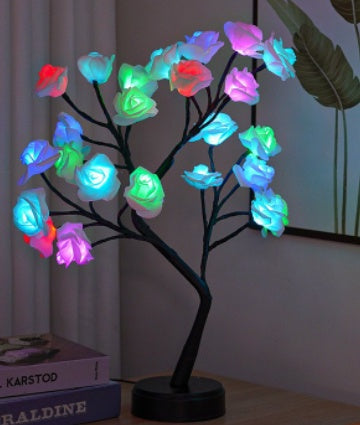 Table Lamp Flower Tree